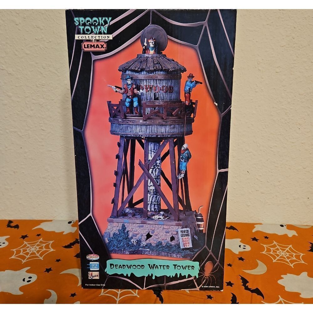 Lemax Spooky Town Haunted Water Tower